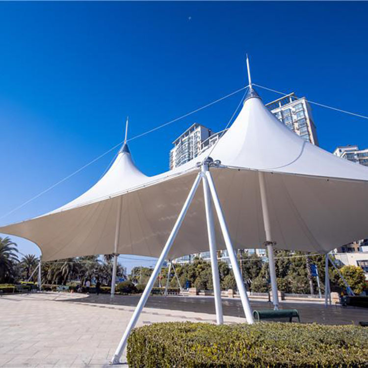 明水县膜结构景观棚