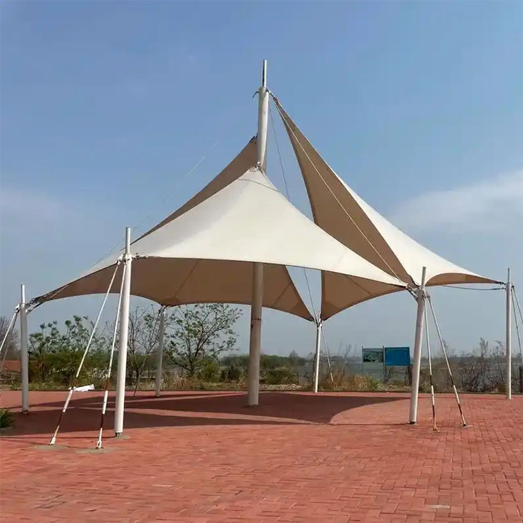 明水县膜结构景观棚