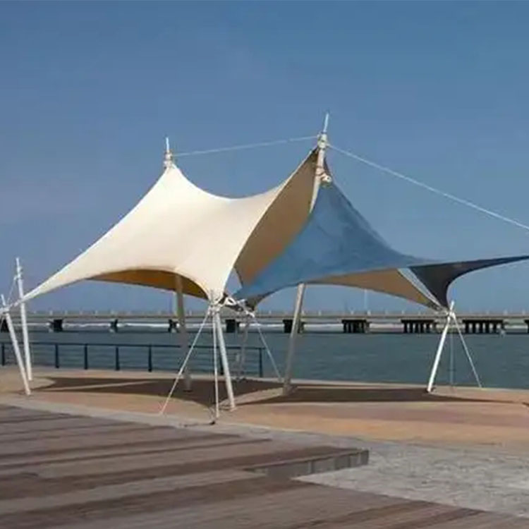 明水县膜结构景观棚