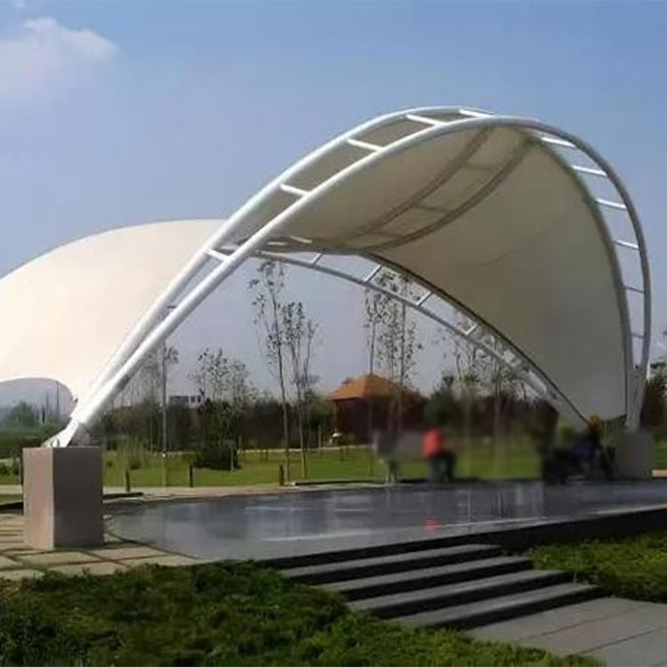 明水县膜结构景观棚