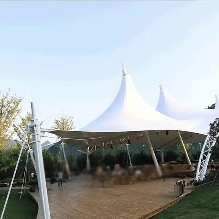 明水县膜结构景观棚