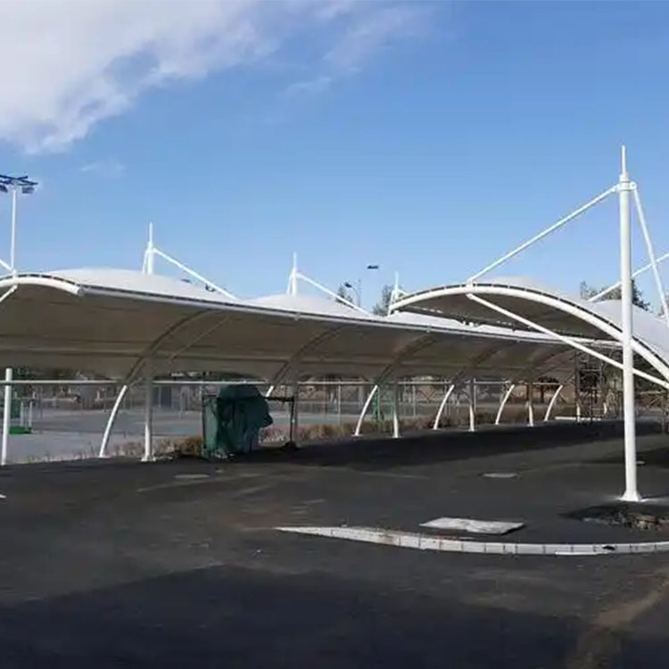 明水县膜结构电动车棚