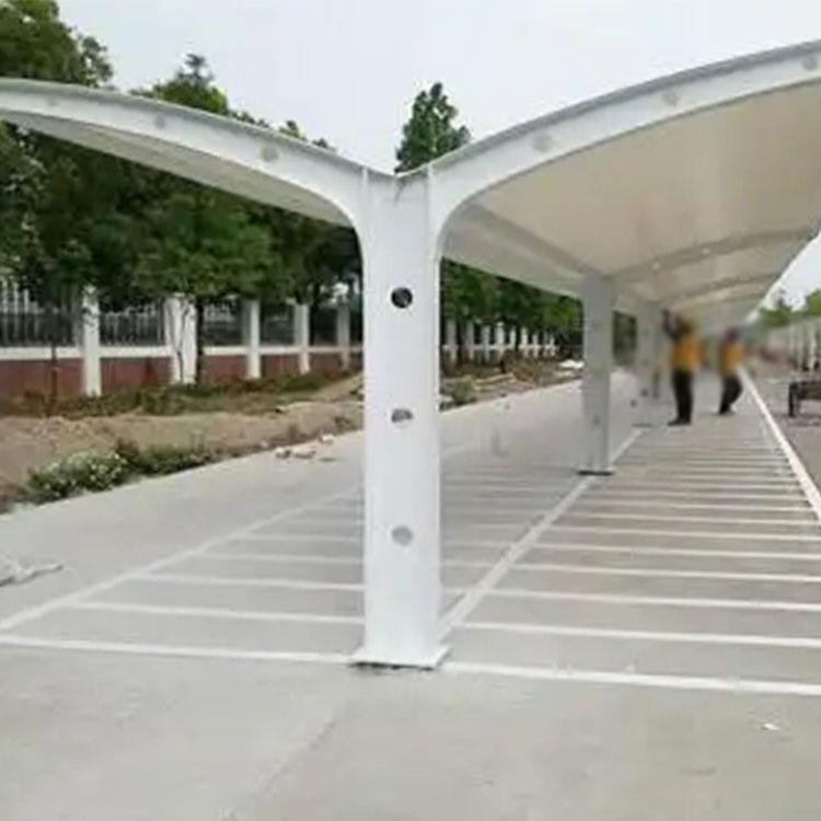 明水县膜结构电动车棚